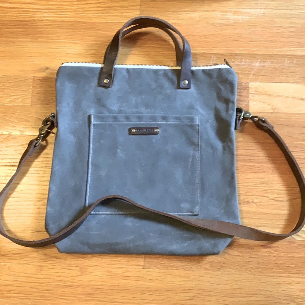 RedhouseVT Georgetown tote- ash gray- preowned